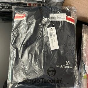 Sergio Tacchini groom tape track jacket and pants suit set NEW